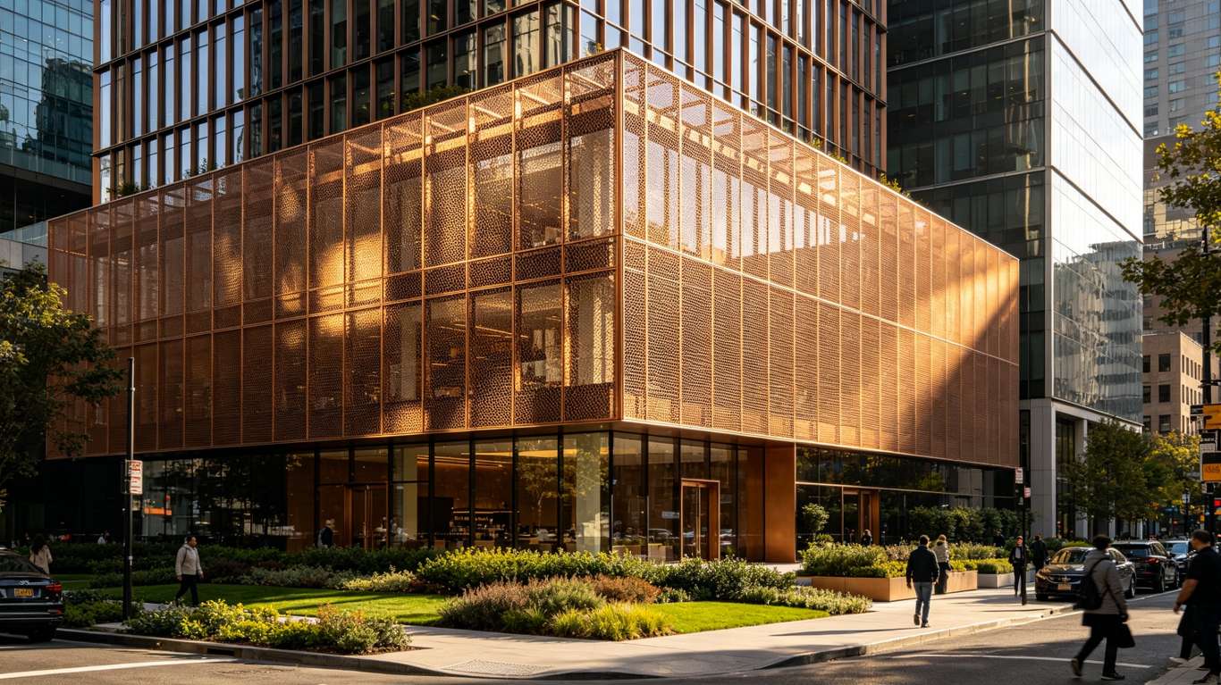 PVDF Coated Aluminum Expanded Mesh Facades: The Complete Guide for 2026